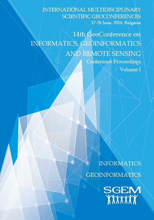 SGEM International Multidisciplinary Scientific GeoConference EXPO Proceedings; 14th SGEM GeoConference on INFORMATICS, GEOINFORMATICS AND REMOTE SENSING