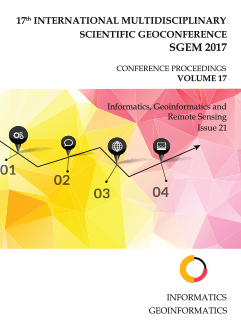 SGEM International Multidisciplinary Scientific GeoConference EXPO Proceedings; 17th International Multidisciplinary Scientific GeoConference SGEM2017, Informatics, Geoinformatics and Remote Sensing