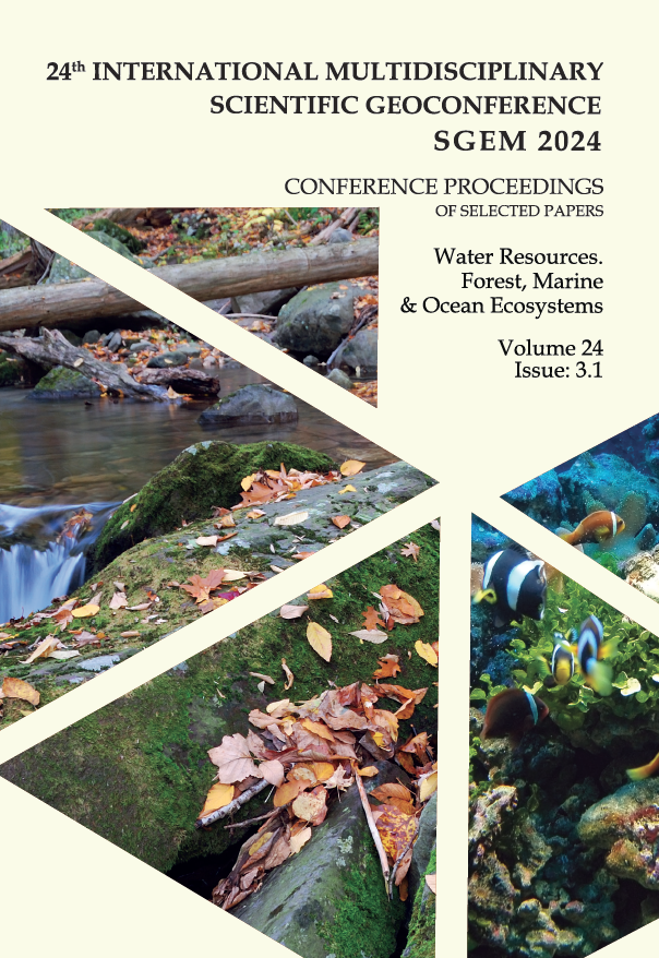 24th International Multidisciplinary Scientific GeoConference Proceedings SGEM 2024, Water Resources. Forest, Marine and Ocean Ecosystems, Vol 24, Issue 3.1