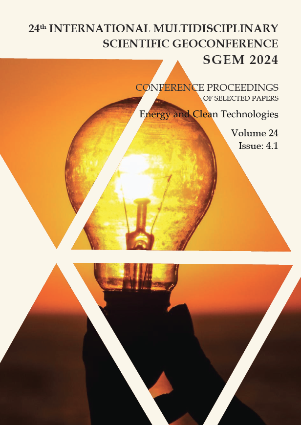 24th International Multidisciplinary Scientific GeoConference Proceedings SGEM 2024, Energy and Clean Technologies, Vol 24, Issue 4.1